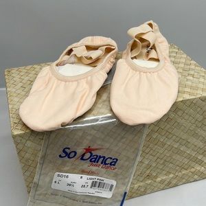 Stretch Canvas split sole ballet shoe- So Danca
